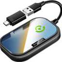 Wireless CarPlay Adapter for Apple iPhone, Converts Factory Wired CarPlay to Wireless CarPlay 2024 Upgrade Plug & Play Auto Connect Fast Easy Use for Cars from 2017 & iPhone iOS 10+ Matte Black