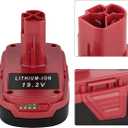 energup 2Pack 19.2V Replace for Craftsman 19.2Volt Battery Lithium 3.5A for C3 XCP for 130279005 1323903 130211004 11045 315.115410 315.11485 for 19.2V Craftsman Battery