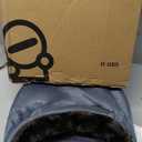 COMFIER Shiatsu Foot Massager with Heat- Kneading Back Massager with Heating Pad, Heated Foot Warmer, Electric Feet Massager Machine for Plantar Fasciitis,Neuropathy, Stress Relief (Gray)