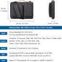 Alfheim 15.6-16 inch Laptop Case Sleeve Waterproof Shock-Resistant Lightweight 360 Protective Notebook Compatible with MacBook 16'' M3 M2 M1 Pro/Max