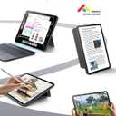 ESR for iPad Pro 13" Case with Keyboard (M5/M4, 2025/2024), Magnetic Detachable Keyboard, Portrait/Landscape Modes, Large Click-Anywhere Trackpad, Backlit Keys, Shift Series, Dark Gray