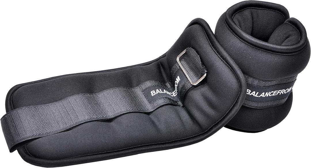 Fully Adjustable Ankle Wrist Arm Leg Weights, 1-20LBS, Multiple Options