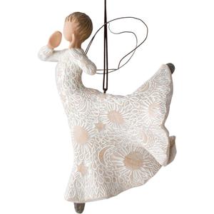 Willow Tree Song of Joy Ornament, Sculpted Hand-Painted Figure
