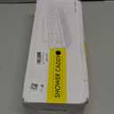 EUDELE 5-Pack Rustproof Stainless Steel Shower Caddy Set No Drill Adhesive Bathroom Organizer, Space-Saving Shower Shelves for Apartment Essentials, Bathroom/Kitchen Storage Home Decor-L Size