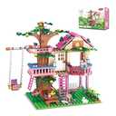 CSNRHG Dream Tree House Building Set Construction Educational Toy 504 Pieces Gifts for Girls Teens Kids Adults Ages 6+