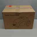 Canister Vacuum Cleaner, 32Kpa 1600W Cyclon Power, Dust Full Indicator, Double HEPA Filters, 3.7Qt Large Capacity, Lightweight Vac for Hard Floors, Carpets, Pet Hair, Pink