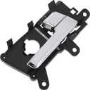 Motoforti Front Passenger Side Interior Door Handle for Kia Optima 2011-2013 Inside Door Handle No.826202T010/82620-2T010 Black Silver Tone 1 Pc