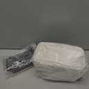 Wireless Rain Gauge Outdoor, Digital Rain Gauge Outdoors Best Rated with Thermometer,Accurate Self-Emptying Rain Measure Gauge for Garden,Remote Electronic Rain Meter,Freeze Proof Rainfall Measurer