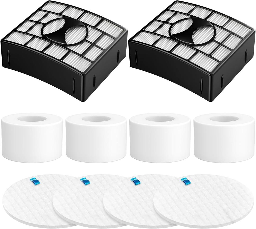 Colorfullife Filter Replacement for Shark Rotator DuoClean Powered Lift Away Speed Vacuum NV680 NV681 NV682 NV683 NV800 NV801 NV803 UV810, Replaces Part XHF680 and XFF680