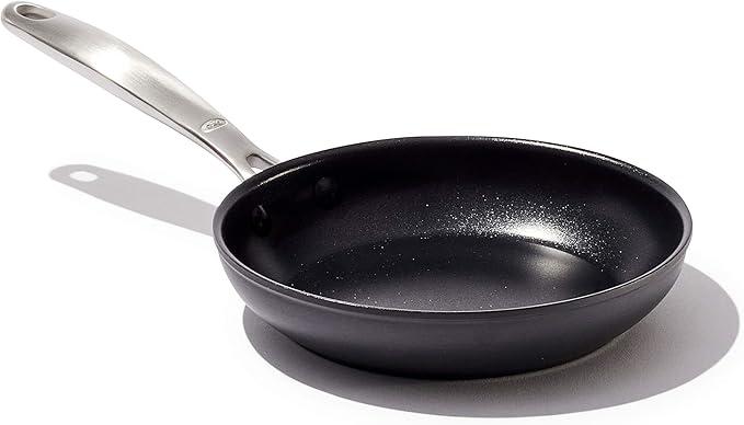 OXO Enhanced 8" Frying Pan Skillet | Diamond Reinforce PFAS-Free Ceramic Coating