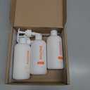 Routine Wellness Anti-Thinning Shampoo and Conditioner Set for Thinning Hair - Biotin DHT Blocker Women & Men - Color Safe Shampoo for Hair Loss & Healthier Hair - Coconut & Vanilla (Pack of 3, 2 Bottles Of Shampoo, 1 Bottle Of Conditioner)