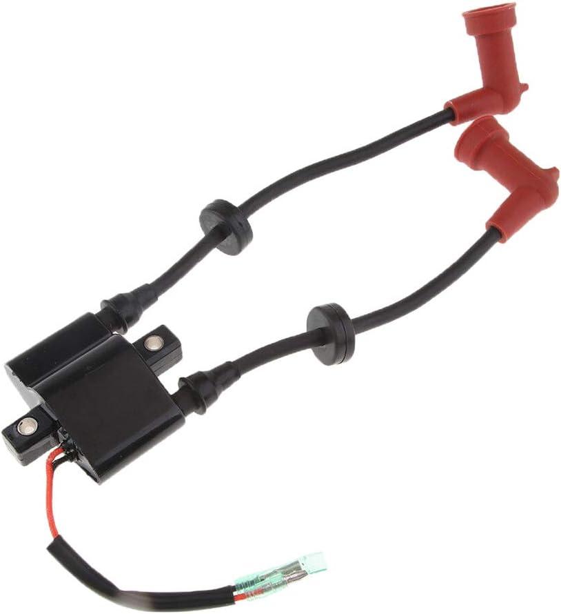 Fayle Ignition Coil for Yamaha Outboard - Replacement Coil for F9.9, 13.5, 15, 20, 25, 40HP (2 or 4 Stroke) Engines