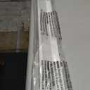 LazBlinds No Drill Cordless Cellular Shades, 39" W × 48" H, Silver White