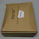 FUTEI Khaki Decorative Throw Pillow Covers 24x24 Inch Set of 2,Soft Fluffy Faux Feather Texture European Cushion Cases,Modern Home Luxury Decor for Couch Bed Living Room (Khaki)