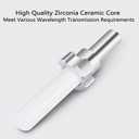 GESD 50 Meter Outdoor Armored LC to LC Duplex Port Fiber Optical Patch Cable SM Jumper Cord - SingleMode 9/125um (LSZH OS1/OS2 Compatible) 50M/160ft