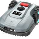 Robotic Lawn Mower  App-Controlled, Self-Charging Automatic Mower with Custom Cutting Height, Weather Sensor & Obstacle Detection  Ideal for Lawns up to 4300 sq.ft (Gray)