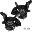 2PCS Front Steering Knuckle Wheel Bearing Hub Assembly for Ford Escape 2005-2012, for Mercury Mariner 2005-2011, for Mazda Tribute 2005-2011, 698-404 698-405, Front Left Drive & Right Passenger Side