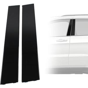Front and Rear Driver Side B Pillar Molding Trim Cover Applique for Jeep Grand Cherokee 2011-2021, Grand Cherokee WK 2022
