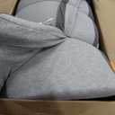 Sleep Comfy Mattress Topper, 3-inch, Queen,Gray, 71" x 83" x 3", 22 lbs, Grey