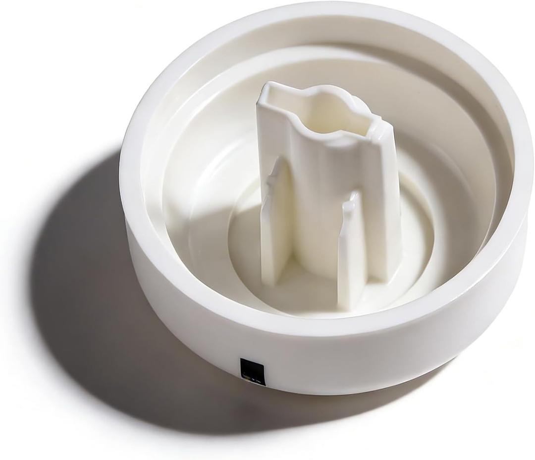1Pc Control Knob Compatible with Panda PAN725SF ﻿Compact Dryer, White (1)