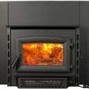 Ashley Hearth AW1820E 1,200 Sq. Ft. Wood Stove Insert , Black