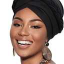 African Women Turban Caps Pre-Tied Twisted Turbans Head Scarf for Women Hair Wraps Cover Beanie Cancer Chemo Headwear