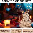 Lust Tower Games for Adults Super Naughty Block Tower Tumbling Wooden Tower Stacking Block for Couples Date Night Ideas for Valentine Lover Drunking Games(48pcs)