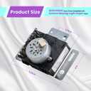 OEM W10745655 Dryer Timer Compatible with Amana Maytag Inglis Roper Dryer. Replaces These Parts: W10857612 W10857612VP 418-619-20-B5 4454384 AP6003908 EAP11731366 PS11731366 FIX11731366