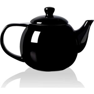 Sweejar Porcelain Teapot with Removable Stainless Steel Infuser,Microwave & Dishwasher Safe Tea Pots for Loose Tea,Tea Infuser Pots for Chrismas Women Gift (30oz Black) Sweejar Porcelain Teapot with Removable Stainless Steel Infuser,Microwave & Dishwasher Safe Tea Pots for Loose Tea,Tea Infuser Pots for Chrismas Women Gift (30oz Black)
