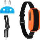 Receiver Collar for Dogs Indoor Pet Barrier, Wireless Indoor Electric Fence, Pet Gate, Keeps Areas Off Limits, Waterproof/Rechargeable Training Collar (Black or Orange Randomly Shipment)
