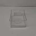 iDesign Pantry Storage Bin with Handles for Cabinets or Fridge - Clear - Made in USA (Medium)