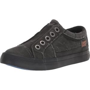 Blowfish Malibu Kids' Slip On Sneakers Canvas Casual Shoes Gray Size 13