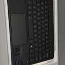 Keyboard for Microsoft Surface Pro 12 inch (2025), Bluetooth Wireless Magnetic Keyboard with Multi-Touch Trackpad, Rechargeable Battery, 7-Color Backlit, Smart Sleep/Wake (Black)