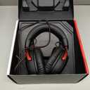 HyperX Cloud III – Wired Gaming Headset, PC, PS5, Xbox Series X|S, Angled 53mm Drivers, DTS Spatial Audio, Memory Foam, Durable Frame, Ultra-Clear 10mm Mic, USB-C, USB-A, 3.5mm – Black/ Red