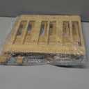 Rolling Bamboo Can Organizer Rack, Stackable Double-Layer Can Organizers and Storage For Pantry, Canned Goods Holder Dispenser For Countertop Kitchen Cabinet or Pantry Shelf