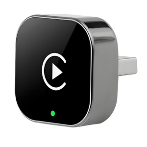 2in1 Wireless CarPlay & Android Auto Adapter, Plug & Play CarPlay Dongle Converts Wired to Wireless, Fast AutoConnect, No Delay, Compact Design for iPhone & Android with USB/USBC Port(Black)