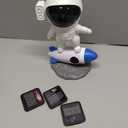 Galaxy Projector, 12 in 1 HD Planetarium Astronaut Galaxy Projector for Bedroom, Galaxy Star Night Light Projector for Kids Adults Gaming Room/Party/Home Dcor (White)