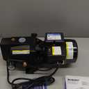 Acquaer 1HP Shallow Well Jet Pump,Cast Iron, Well Depth Up to 25ft, 115V/230V Dual Voltage, Automatic Pressure Switch