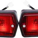 ZTUOAUMA Left and Right Hand Tail Light Lamp Assembly 3A013-75890 3A013-75880 31301-34313 31301-34303 for Kubota M4700 M5700 M6800 L2800 L3430 L3540 Tractors
