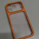 TAURI for iPhone 17 Pro Case, Full Camera Protection with Screen Protector, Anti-Yellowing Military-Grade Protection Shockproof Slim Phone Case for iPhone 17 Pro, Orange