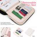 Personalized Letter Bible Covers for Women, Corduroy Teen Girls Bible Case with Shoulder Strap, Ivory Large Church Bag, Christian Gifts Book Carrying Case