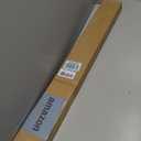 LazBlinds No Drill Vinyl Mini Blinds, 35" W x 64" H, White
