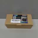 CML Hardware Matte Black Passage Door Knob, Interior Door Lock for Hallway Closet, No Locking, Keyless Round Ball Handle (1 Pack)