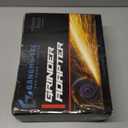 Angle Grinder Belt Sander Adapter, US 5/8-11 Thread Pipe or Tube Sanding, 1.68" Maximum Shield Mount, Polishing Tool for Rust Removal and Woodworking (For 20/40mm Belt)