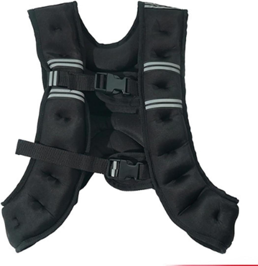 Adjustable Weighted Vest Strength Training Weight Vests Workout Vest Fitness Weighted Jacket 12LB for Men Woman 5KG