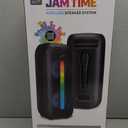 Party Bluetooth Speaker, 180W Powerful Stereo Sound with Deep Bass, Portable Wireless Speaker with EQ Sound Modes, LED Lights, Bluetooth 5.3 for Home, Outdoor & Party (Black)