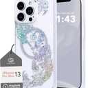 Cocomii - Rectangle Case Compatible with iPhone 13 Pro Max/12 Pro Max - Compatible with MagSafe, Fashion Forward Design, Timeless Pattern, Case for iPhone 13 Pro Max/12 Pro Max 6.7 inch, Holographic (Paradise)