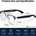 Blue Light Blocking Smart AI Glasses Bluetooth 5.3 IP65 Voice Assistant Real-Time Translation for Driving Travel