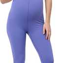 Motherhood Maternity Women's Active Bodysuit Unitard Pregnancy Jumpsuit (Large)