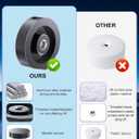 2 x VHBW Replacement Starlink Mini Tripod Adapter  Aluminum Alloy Mount Compatible with Starlink Mini, 3/8"16 & 1/4"20 Threaded, Fixing Clamp for Tripod and Accessories (NOT for New Mini)